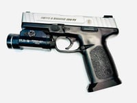 Image 2 of SD9VE / SD40VE / SD 2.0  Flared Magwell -Black with Finger Stop Lip