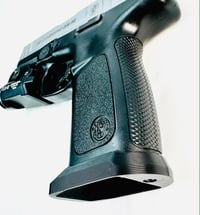 Image 3 of SD9VE / SD40VE / SD 2.0  Flared Magwell -Black with Finger Stop Lip