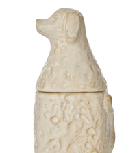 Image 1 of Pastoral Dog Trinket Jar
