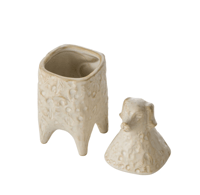 Image 3 of Pastoral Dog Trinket Jar