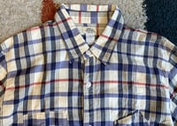 Image 2 of Spellbound jeans knit cotton plaid shirt, size 3 (fits M)
