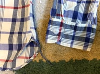 Image 5 of Spellbound jeans knit cotton plaid shirt, size 3 (fits M)