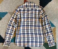 Image 7 of Spellbound jeans knit cotton plaid shirt, size 3 (fits M)