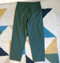 Image 8 of Barena nepenthes green cotton pants, made in Italy, size 48 (fits 34)