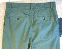 Image 5 of Barena nepenthes green cotton pants, made in Italy, size 48 (fits 34)