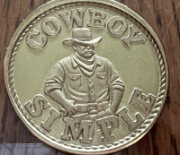 Cowboy Simple Coin