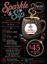 The Sparkle & Sip Experience