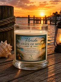 Florida State of Mind Candle PRE-ORDER)