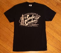 Image 1 of The Soda Crackers - Rope Logo Black/Cream