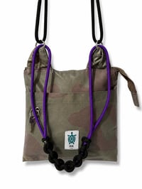 Image 2 of BABY BAG with zipper - brown/beige