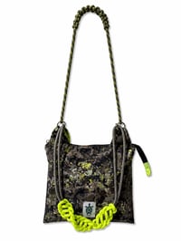 Image 1 of BABI BAG with zipper - acid military pattern