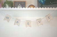 Image 1 of Personalised Scallop Bunting