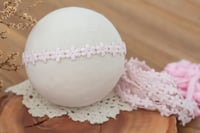 Image 1 of Pink lace tieback