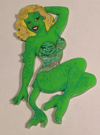 Creature from the swamp pin up girl. Presale  