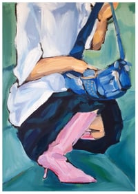 'Handbag Dip' A3 Giclée Print