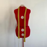 Image 1 of Green Skinny Scarf