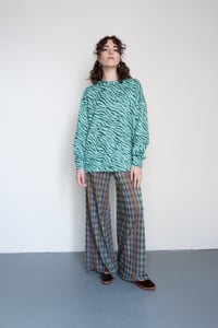 Image 1 of PANTALONE PALOMA OBLÓ TONI VERDE