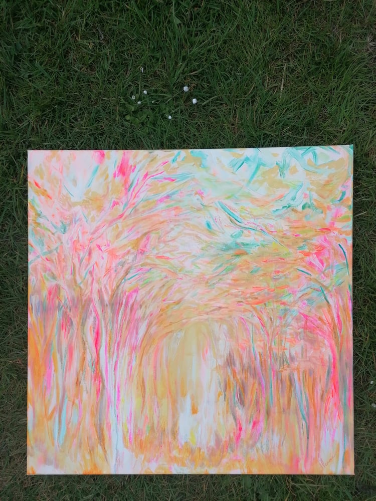 Image of Only Psychopaths Don't Like Trees Painting