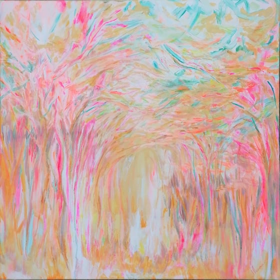 Image of Only Psychopaths Don't Like Trees Painting