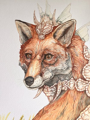 Image of "Vorsa Corpse Speaker" Giclee print