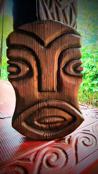 Image 1 of Tiki Mask Moderna
