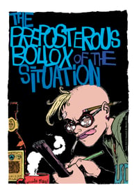 Image 5 of Tank Girl: Charlie Don't Surf Poster Magazine - Hand Signed - with Art Prints and Sticker