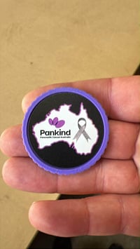 Image 2 of Big Purple Lap Poker Chip - Limited Edition