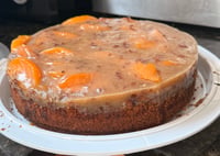 Image 1 of Peach Cobbler Cheesecake w/ Pecans 