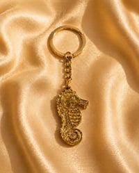 Seahorse keychain