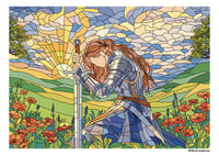 A knights Rest Print