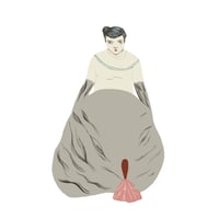 Image 1 of SALE - Mountain dress - screen print