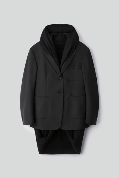 Image of KAMIGIN - Layered Hoodie Jacket