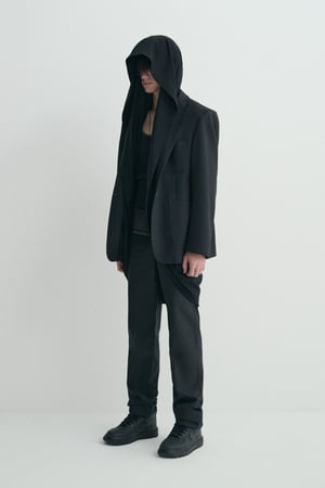 Image of KAMIGIN - Layered Hoodie Jacket