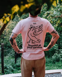 Image 4 of PIGEON AT YOUR SERVICE T-SHIRT