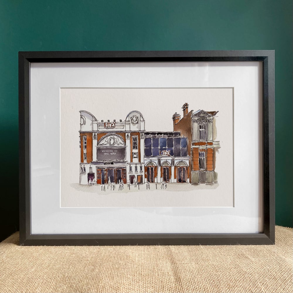 Image of brixton ritzy print