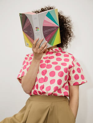 Image of Blusa círculos fucsia by El otro tigre
