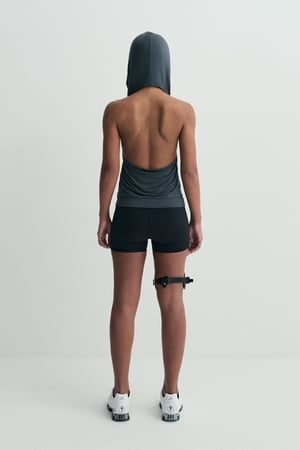 Image of KAMIGIN - Zip-Up Hooded Vest