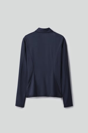 Image of KAMIGIN - Shirred Technical Long-Sleeve Top