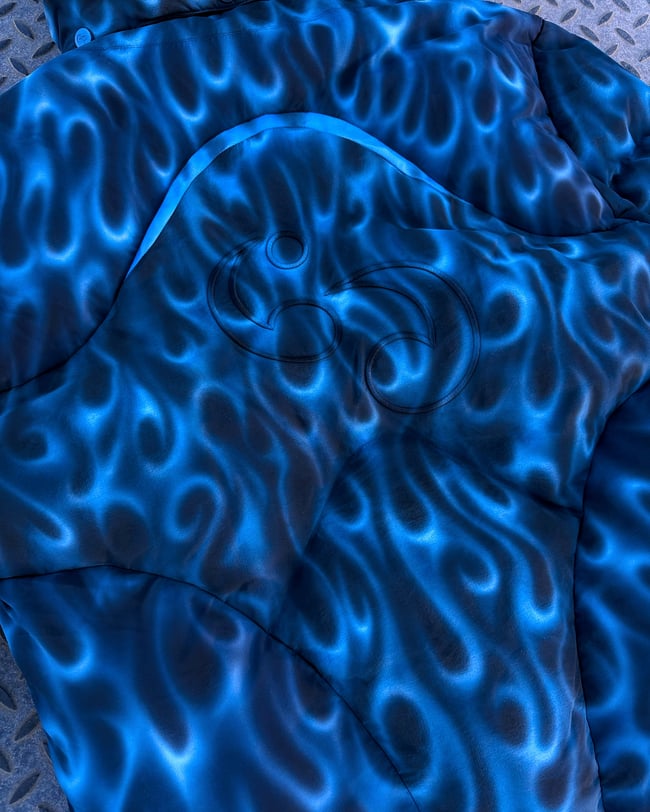1/1 Sentino Blue Flame Puffer Jacket