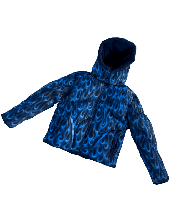 1/1 Sentino Blue Flame Puffer Jacket