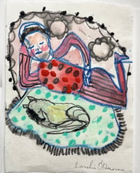Image 5 of Gouache on paper drawings 31 x 41 cm 