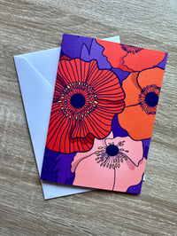 Image 1 of Poppy Greeting Card