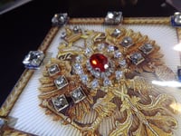 Image 1 of Imperial Russian Twin Head Eagle emblem 