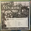 ALL OVER BUT THE SHOUTING 12” GREEN PLEBEIAN PRESS WITH WHITE SLIPOVER “PROMO”  COVER