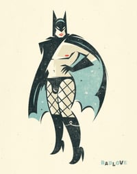 “Caped Crusader” 11 x 14 