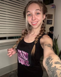 Imbolg Shattered Logo Racerback Tank Top