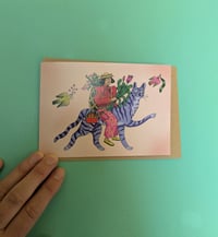Image 3 of Cat riding Forager Card
