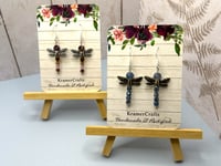 Image 2 of Dragonfly Earrings