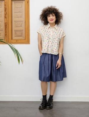 Image of Blusa confeti sin mangas by El otro tigre
