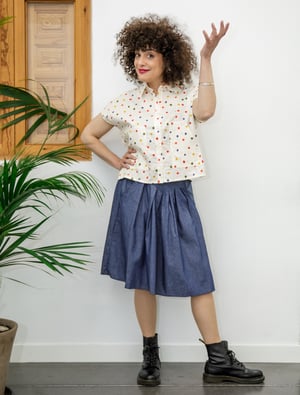 Image of Blusa confeti sin mangas by El otro tigre